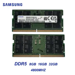 RAMs Samsung Notebook DDR5 RAM 8GB 16GB 32GB 4800MHz Original SO DIMM 288pin for Laptop Computer Dell Lenovo Asus HP Memory Stick