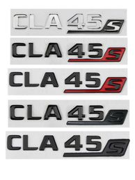 CLA 45S Trunk Emblem Badge Stikcer Letters For Mercedes W117 X117 C117 CLA45 S CLA45S AMG6055124