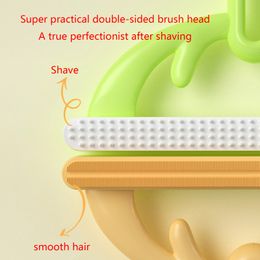 Portable Manual Lint Sticking Roller Pet Hair Remover Brush Reusable Double Sided Sofa Lint Clean Roller Household Cleaning Tool