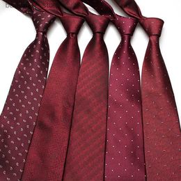 Neck Ties Straight 8cm mens formal business groom and best man tie can be matched with gift boxQ