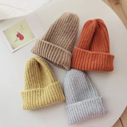 30 Colours Autumn Winter Crochet Baby Hat Girls Boys Cap Kids Beanie Infant Hat New Children Baby Cap Child Caps Warmer Stuff