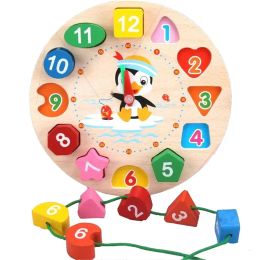 Montessori Toys For Children Wooden Hammering Ball Game Educational Pounding Toy Learning Colors Counting For Kids 2-6 Years Old