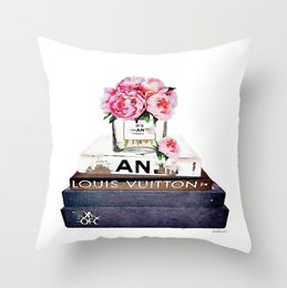 Pillow Case Factory Nordic Internet Celebrity Small Perfume Pillow Cover Home Living Room Cushions Pillow Sofa Bedroom without Heart Wholesale