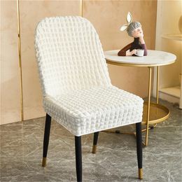 Chair Covers Elegant Cover Home Decor Dining Elastic Household Bubble Furniture Protectors Chairs