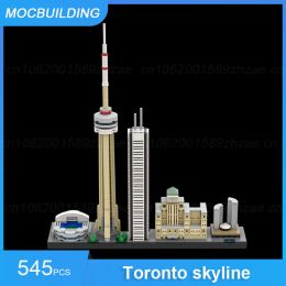 MOC Building Blocks SBillionaires Row NYC DIY Assemble Bricks Skyline Architecture Educational Creative Xmas Toys Gifts 549PCS
