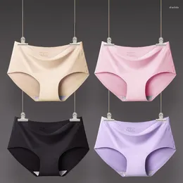 Women's Panties Seamless Underwear Women Sexy Female Lingerie Breathable Comfort Briefs Large Size Underpants