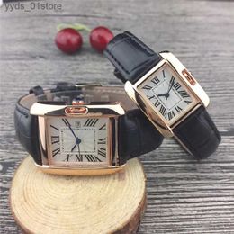 Women's Watches Top quality men and women es quartz ment rose gold silver case leather str women dress r designer wrist L46