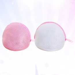 Laundry Bags 2 Pcs Lingerie Bag Thickened Washing Anti-deformation Delicates Mesh Garment