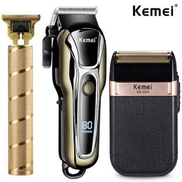 Trimmers Kemei Clipper Electric Hair Trimmer for men Electric shaver professional Men's Hair cutting machine Wireless barber trimmer
