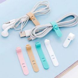 5/10/20PCS Cable Cords Wires Winder Soft 4 Packs Consumer Electronics Cable Organiser Portable 6 Cm Phone Accessories Cable Tie