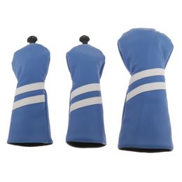 4pcs Golf Headcover NO. 13 5 Driver Wood Head Cover with No. Tag Golf Club Head Covers Replacement