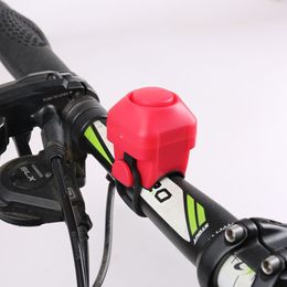 Bike Electronic Loud Horn 130 db Warning Safety Electric Bell Police Siren Handlebar Alarm Ring Bell Cycling Accessories