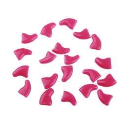 20pcs New Silicone Soft Cat Nail Caps Pet Cat Paw Claw Nail Protector Cat Nail Cover With Free Glue Size XS L Gift For Pet Cat
