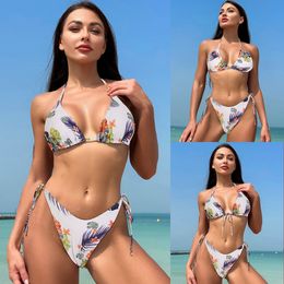 luxury bikini triangle bikini Contrast Color Bikini luxury swimsuit womens swimsuits designer G sexy bikini two-piecs swimsuit Fashion swimwear bikini set