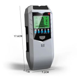 1PC SH402 Multifunctional Wall Surface Detector for Metal Wood Current Detection, Accurate Positioning, Visual Display