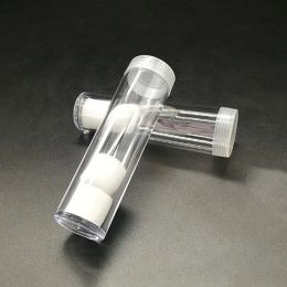 New 22.5mm Clear Plastic Roll Coins Storage Tube Protective Tube Holder Coins Collect Protect Gross Ware Tools