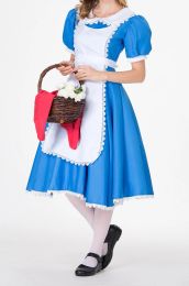 Cos Japanese Anime Maid Costume Halloween Costume Adult Alice in Wonderland