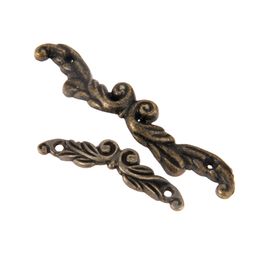 2Pcs Handles Eyebrow pulls Box Pulls Handles Antique Drawer Cabinet Handles Knob Furniture Hardware