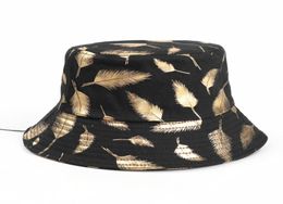 Summer Bucket Hat Fisherman cap women Men Gift wide brim Floral Universal Outdoor Travel Sun beach hats GGA46425400350