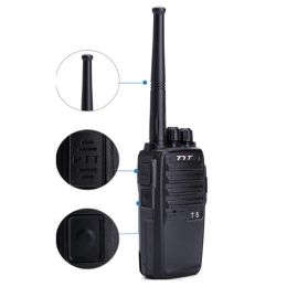 Original TYT Walkie Talkie TYT-T5 7W UHF 400-520MHz 16 Channels 2800mAh Two Way Radio with CTCSS DCS Function