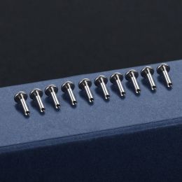 10Pcs/Lot ASTM F136 Titanium Labret Piercing Post Only 14G 16G Internally Threaded Daith Tragus Helix Replacement Accessories