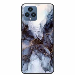 Phone Cases for T-Mobile REVVL 6 Soft Silicone TPU Back Cover for T-Mobile REVVL 6 Pro 5G REVVL6 Protective Shells Marble Print