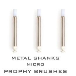 100pcs/bag Dental Materials Prophy brushes micro small flat Polishing Brush Flat Brush Bender Polishing Brush