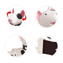 Cute Dog Door Stopper, Bull Terrier Door Stop Decorative Animal Doorstop Door Wedge