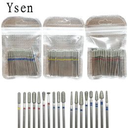 Bits 50 Pack Round Head Nail Art Diamond Bits for Electric Milling Cutter Nail Cutter Accessories Exfoliating Grinding Dead Skin