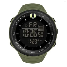 Wristwatches Men's Outdoor Sports Watch SYNOKE Brand 50M Waterproof Chronograph Luminous Multi-function Digital Military