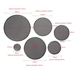 Elegant & Compact Appearance Speaker Mesh Round Car Subwoofer Speaker Covers Stable Quality Mesh Long for TIME to Use