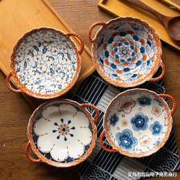 Bowls Japanese Style Amphora Soup Noodle Bowl Home Ceramic Ramen Large 2024 Plate Creative Pot