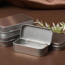 1Pc Refillable Tea Cans Metal Box Aluminum Tin Jar Nail Candle Cosmetic Container Candy Packaging Lid Storage Box for Cream Balm