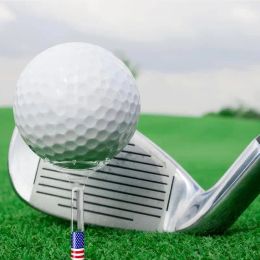 Transparent Golf Tees Beginners Training Golf Ball Tee Transparent Sports Fan Golf Equipment Golf Practice Tees With Ball Rest