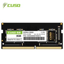 RAMs CUSO Ram DDR4 8GB 2666MHz 3200MHz DDR4 Memoria RAM Notebook Memory with Sodimm for Laptop