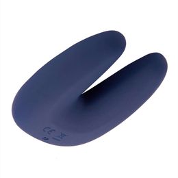 Breast Massager Wholesale Power 9 Vibration Modes Nipple Stimulator U Shaped Vibrator sexy Toys