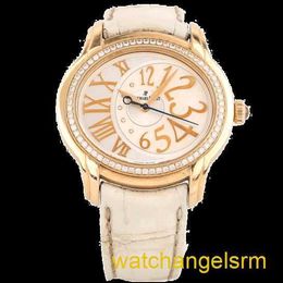 Swiss AP Wrist Watch Millennium Series Automatic Machinery Women's 18K Rose Gold Diamond Luxury Watch Leisure Business Swiss Watch 77301OR.ZZ.D015CR.01