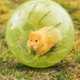 Plastic Trot Ball Mini Pet Hamster Exercise Portable Running Grounder Play Ball Rat Mouse Exercise Playing Climbing Toy