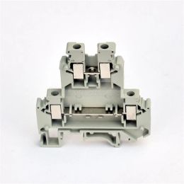 10PCS UDK4-P 2.5K UKK5 UDK4 UK5-HESI Universal DIN Rail Mounted Terminal Blocks Screw Type Connector Electrical Crimp Terminator