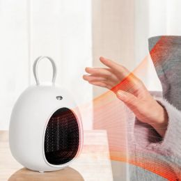 Electric Heater Fan Desktop Warmer Machine Hand Heating Small Appliances Winter Office Household Radiator Mini 220V Home Heaters