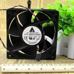 Pads New Radiator Cooling Cooler Fan For DELTA AFB1212SHE 12CM 12038 12V 1.60A 120X120X38MM 3200 RPM 4Pin Double Ball Bearing