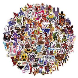 Kids Toy Stickers 100Pcs Five Nights At Freddy Sticker Fnaf For Car Laptop Bicycle Notebook Backpack Waterproof Gifts Drop Delivery To Dh5Py