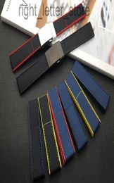 Nylon Watch Band Watchband For strap for NAVITIMER WORLD Avenger navitimer 22mm 24mm free tools Black Red Blue W2208108375261