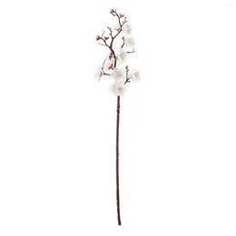 Decorative Flowers 1PC Artificial Plum Flower Cherry Blossom Home Decoration Wedding Holiday Fake