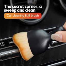 Car Detailing Brush Soft Flexible Hair Handle Brushes Auto Interior or Exterior Detail Cleaning Dust Removal Brush