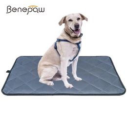 Benepaw All season Bite Resistant Dog Mat Antislip Waterproof Pet Bed For Small Medium Large Dogs Washable Crate Pad 2104014924081