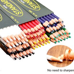 12pc Colorful Cut-free Sewing Tailor's Chalk Pencils Fabric Marker Pen for Tailor Accessories Garment Pencil