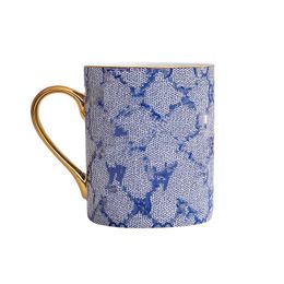 European-Style Creative Ins Ceramic Cup Golden Edge Milk Tea Mug Cross-Border Household Coffee Cups Wholesale