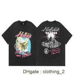 designer t shirt hellstar mens tshirt High Quality Streetwear Hip Hop Fashion T Shirt Unisex Short Sleeve Tshirts Tops Street Retro Women T-shirt US Size S-XL CD6X