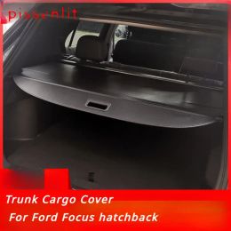 Trunk Cargo Cover Security Shield Rear Luggage Curtain Retractable Privacy For Ford Focus hatchback 2005-2019 Car Accessories